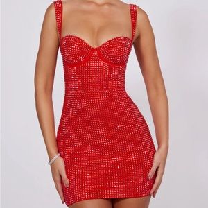 Beautiful mini red dress